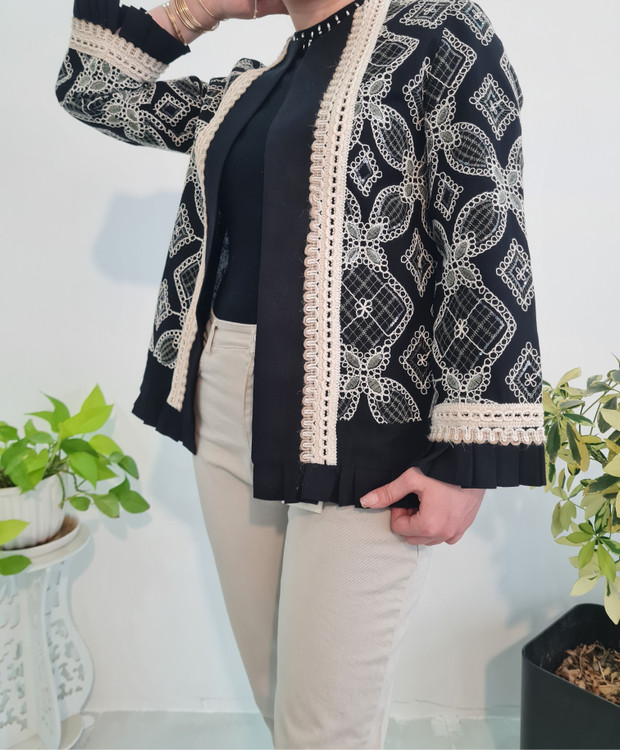 کت و شلوار قیطون دوزی