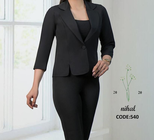 کت جلو چاک زنانه