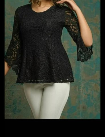 خرید و قیمت شومیز آستین گیپور